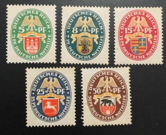 11705 Alemanha Reich 416/420 Brasões NN
