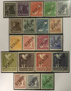 12266 Alemanha Berlim 1/20 sobrecarga preta Agricultura/Profissões NN