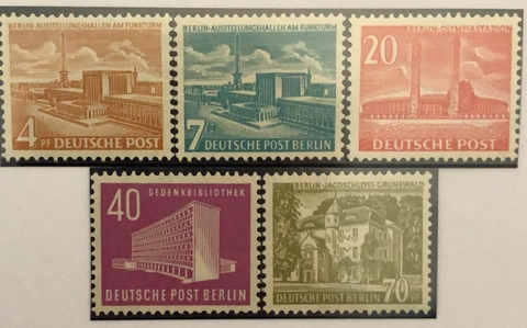 12288 Alemanha Berlim 98/102 Paisagens NN