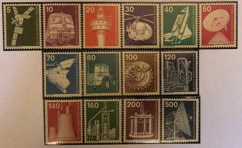 12341 Alemanha Berlim 458/71 industria e tecnologia NN