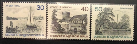 12346 Alemanha Berlim 492/94 paisagens NN