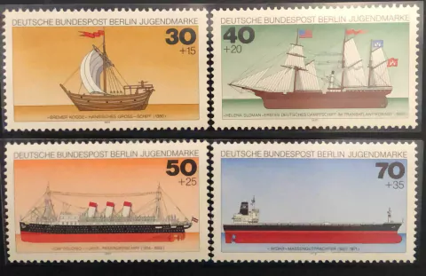 11971 Alemanha Berlim 505/08 embarcações NN