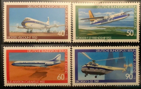 12022 Alemanha Berlim 578/81 aviação NN