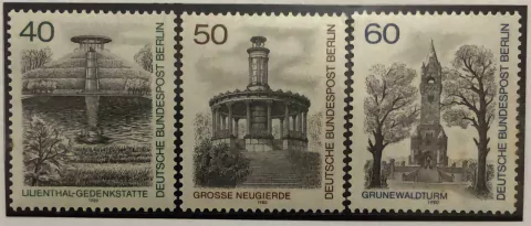 12049 Alemanha Berlim 695/97 paisagens NN