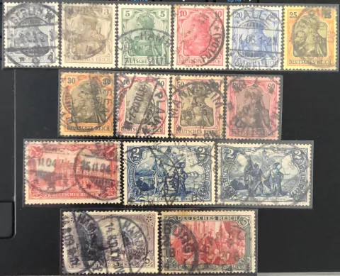 12124 Alemanha Reich 66/80 Germania U