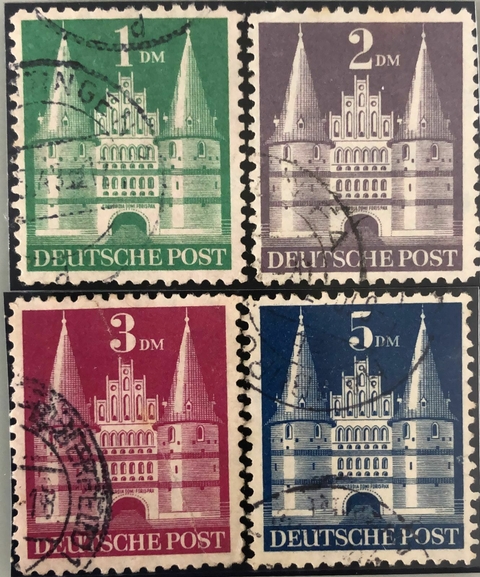 12193 Alemanha Bizona 65/68 tipo II Monumentos U