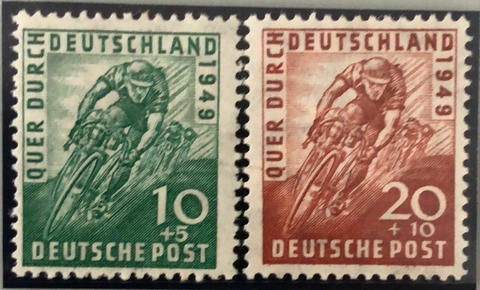 12199 Alemanha Bizona 74/75 Ciclismo NN