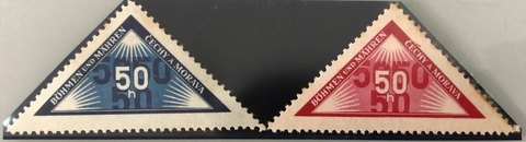 12223 Bohemia e Morávia 38/38A N