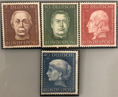 13906 Alemanha Federal 76/79 benfeitores da humanidade N