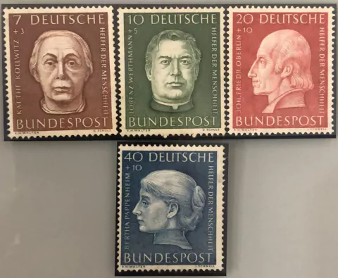 13906 Alemanha Federal 76/79 benfeitores da humanidade N