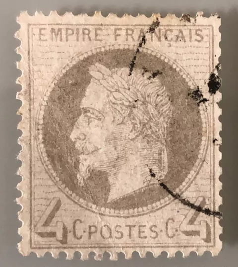 10139 França 27 legenda Empire Franc 4c. U