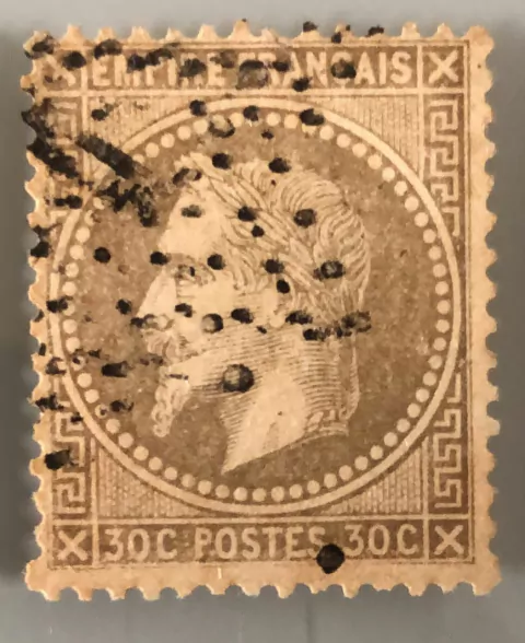 10149 França 30 legenda Empire Franc 30c. U