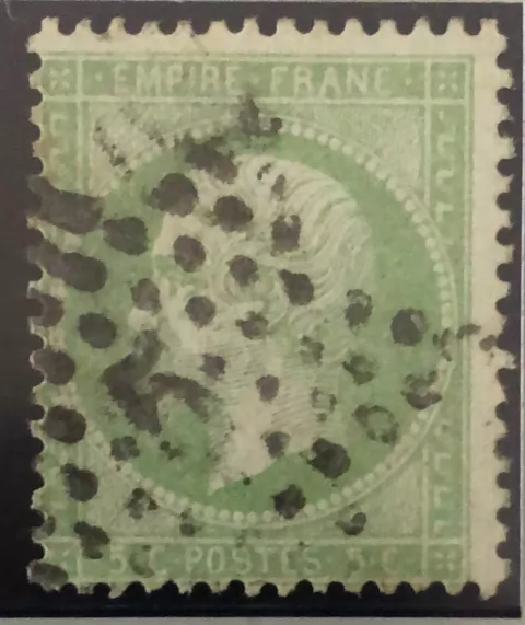 10141 França 35 Napoleão III 5c. U