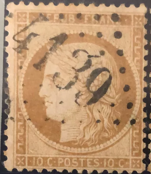 10151 França 36 Napoleão III 10c. U