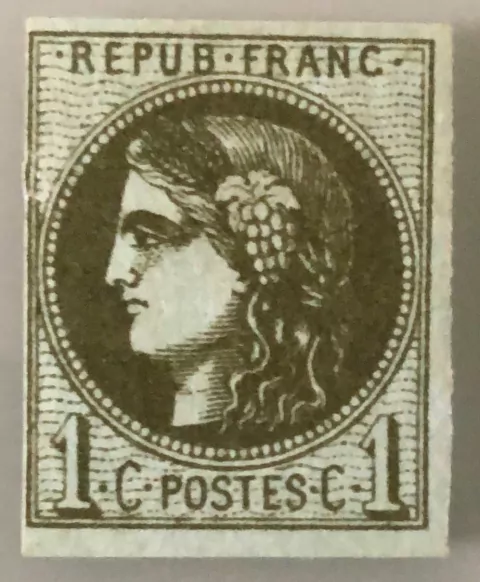 10152 França 39A Emissão de Bordeaux 1c. N