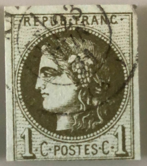 10152 França 39B Emissão de Bordeaux 1c. U