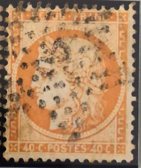 10151 França 38 Napoleão III 40c. U