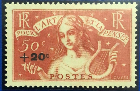 10220 França +20c. s. 50c.+2f. 329 N
