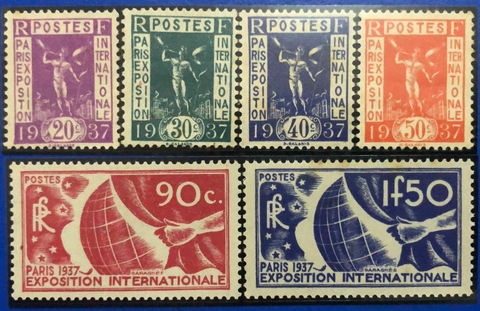 10218 França propaganda para exposição internacional de Paris 322/27 N