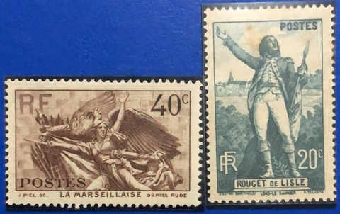 10209 França Centenário da morte de Claude de Lisle 14/15 N