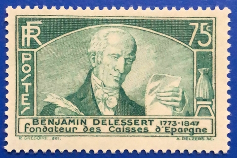 10188 França 75c. Verde N