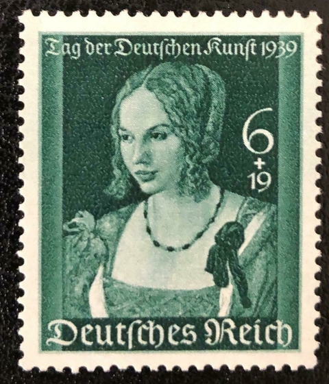 06415 Alemanha Reich (638) Dia da Arte Alemã NNN