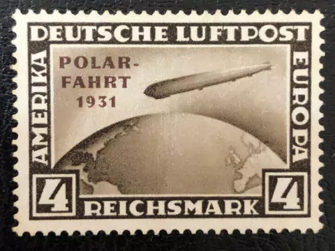 07902 Alemanha Reich (42) Com escrita POLAR-FAHRT 1931 NN