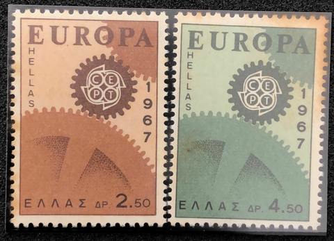 10023 Grécia 926/27 Europa NN