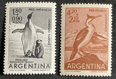 09468 Argentina 636 + A82 Aves NN - comprar online