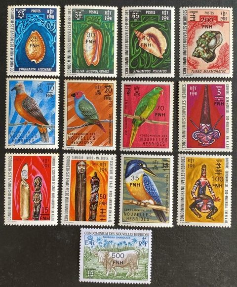 11511 Novas Hebridas 450/62 Fauna NNN - comprar online