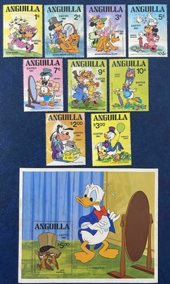 02935 Anguilla 432/440 + BL37 Disney NN - comprar online