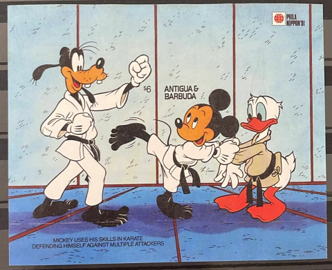 00821 Antigua Bloco sem denteação Disney NN - comprar online