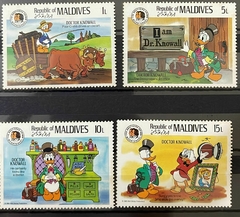 00873 Maldivas 1155/1158 Disney NN - comprar online