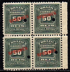 Brasil Taxas 29 Cifra Horizontal SPECIMEN Quadra NNN / NN