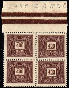 Brasil Taxas 50L Cifra Horizontal Quadra NNN (a)