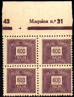 Brasil Taxas 86 Cifra Horizontal Quadra NNN (g)