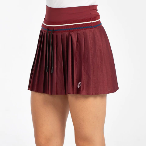 FALDA ATRIA BURDEOS - comprar online