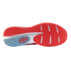 ZAPATILLA COMFORT 23V BLANCO/ROJO - Bullpadel Argentina