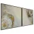 Dupla de Quadro Pintura a Mão 1,00 x 1,00m - comprar online