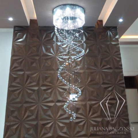 L101 Lustre de Cristal Sublime diâmetro 60cm na internet