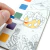 BLOCO DE COLORIR COM AQUARELA DINO C/ 12 FOLHAS C/6 PASTILHAS + PINCEL - comprar online
