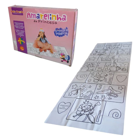 Amarelinha Princesa (Pinta e Apaga)