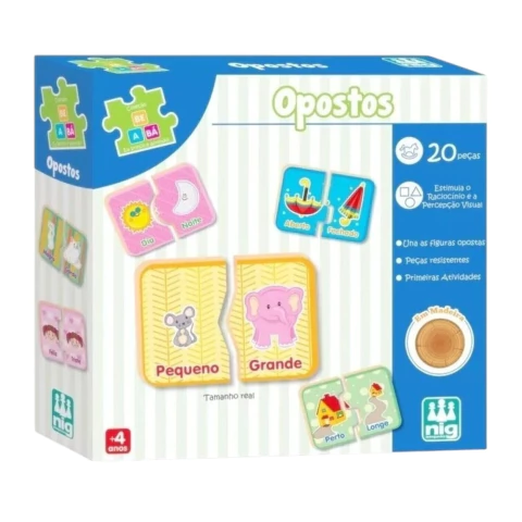 MAD. BE A BÁ - OPOSTOS 20 PEÇAS