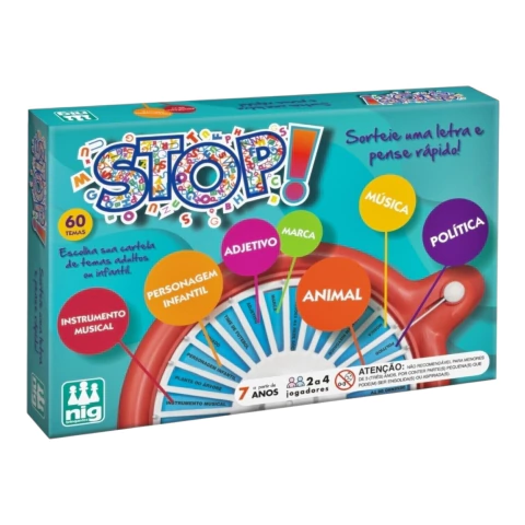Tradicional Jogo do STOP - ADEDONHA