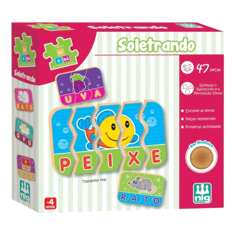 Soletrando 47 Peças