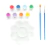 QC 3D COLORIR FUNDO DO MAR C/ 15 PECAS + 8 CORES DE GUACHE + 2 PINCEIS - comprar online