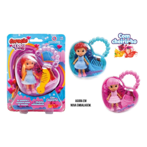 BONECA PEQUENA - CORAÇÃO DOLL