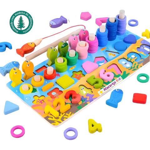 EDUCAPLAY - TABULEIRO SOMAR E BRINCAR