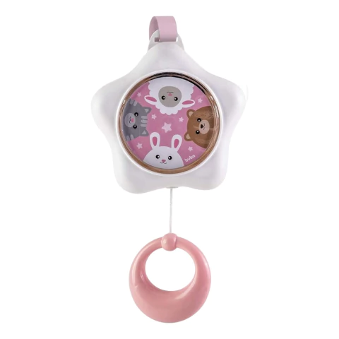 ESTRELINHA MUSICAL ROSA