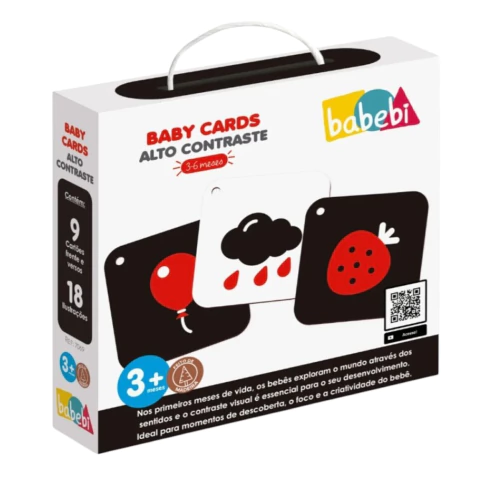 BABY CARDS - ALTO CONTRASTE (3 a 6 meses)
